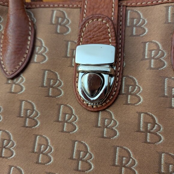 Dooney & Bourke Leather Handbag - Picture 4 of 8